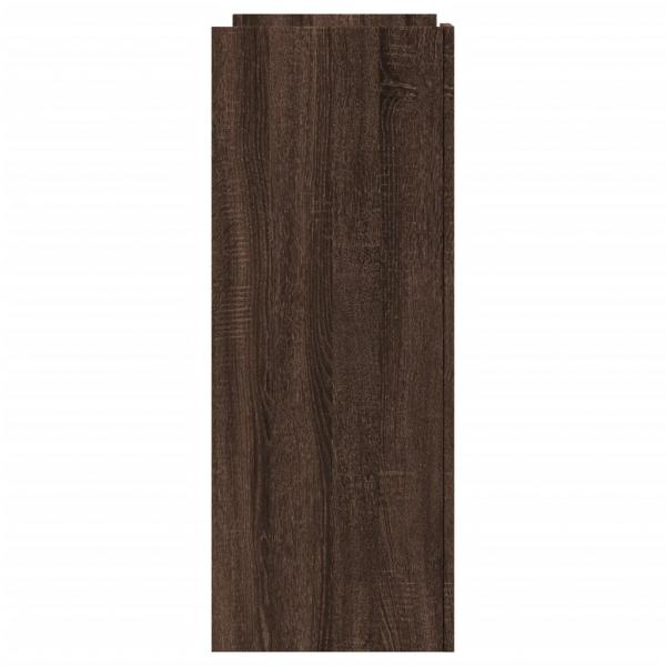 Konsolentisch Braun Eichen-Optik 100x35x90 cm Holzwerkstoff