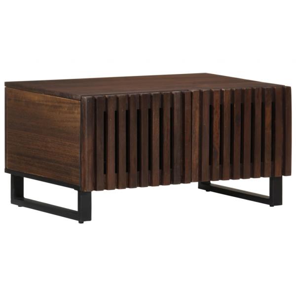 ARDEBO.de - Couchtisch Braun 80x51x40 cm Massivholz Mango