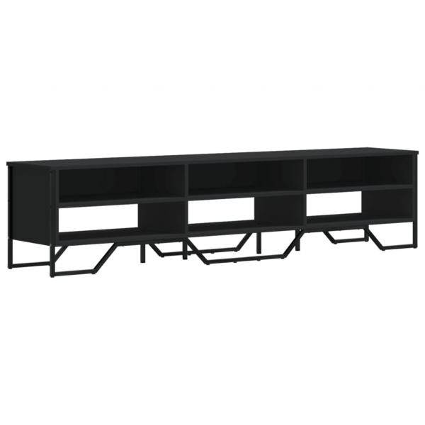 TV-Schrank Schwarz 180x34x41 cm Holzwerkstoff