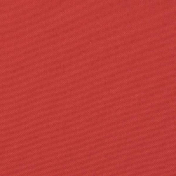 Palettenkissen Rot 50x40x12 cm Stoff