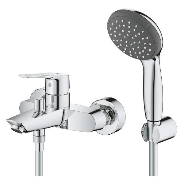 GROHE QuickFix Start Einhand-Wannenbatterie, 1/2", EcoJoy, chrom (23413002)