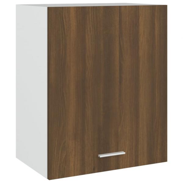 Hängeschrank Braun Eichen-Optik 50x31x60 cm Holzwerkstoff