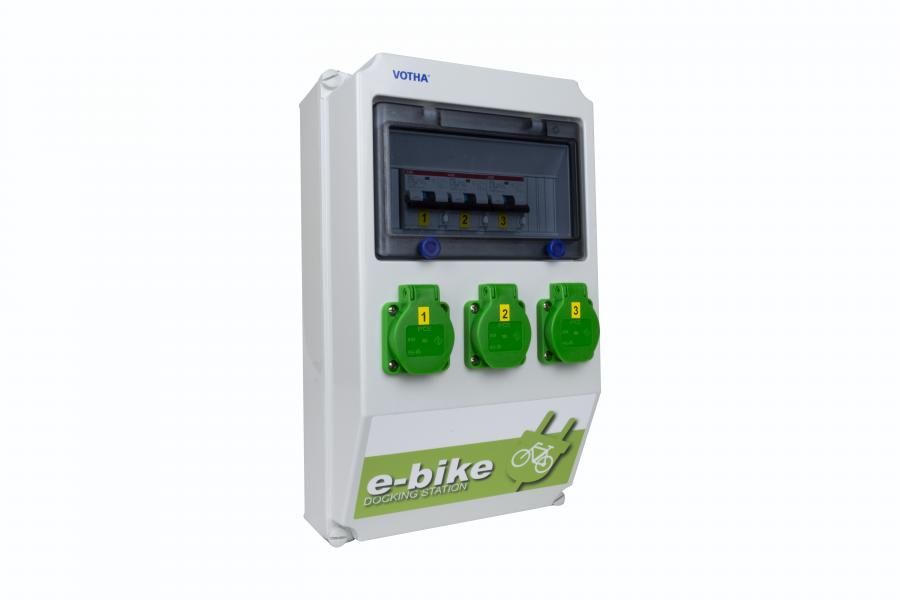 ARDEBO.de - E-Bike Dockingstation Wandverteiler Wolfsburg