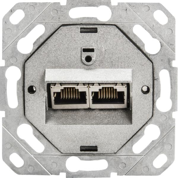 ARDEBO.de - Datendose, Cat 6A, 8/8(8) KBO ohne Zentral- und Abdeckplatte