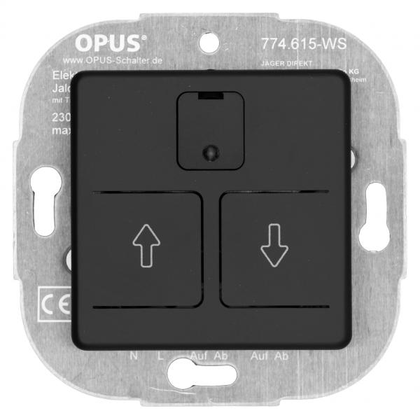 OPUS El.Rollladensch.24-auto,anthr. mit Abdeckung 230V, max. 750VA