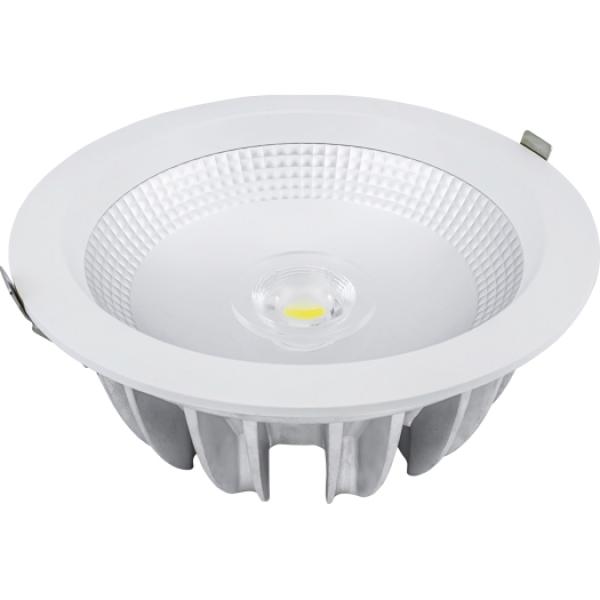 ARDEBO.de - LED-Downlight,225mm,50W,Weiss warmweiß 927, 40°, 3500lm