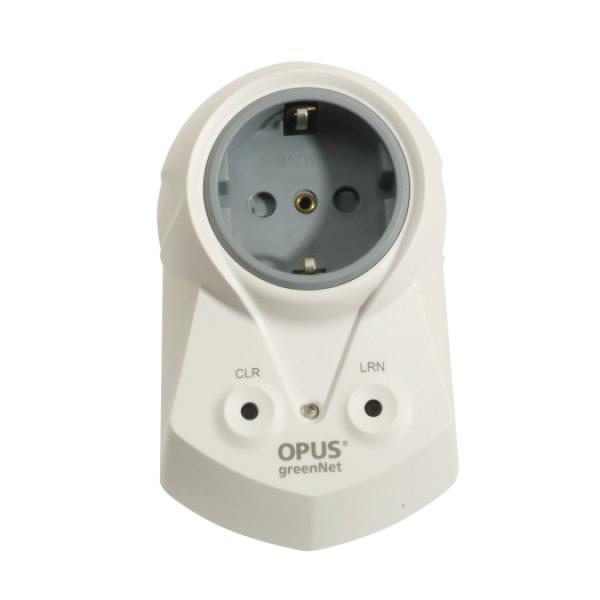 OPUS-GREENNET Steck-Aktor 1-fach mit Stro mmessung SA-Z-230V