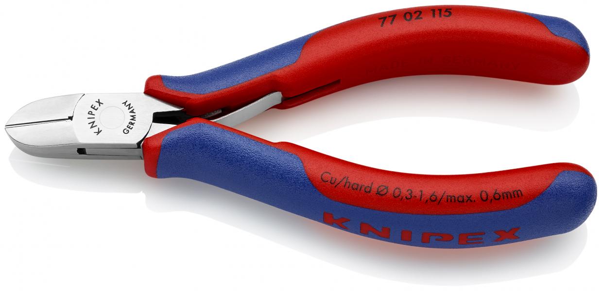 Knipex Elektronik-Seitenschneider Spezial-Werkzeugstahl