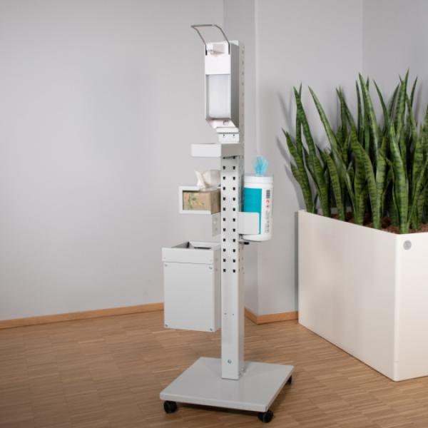 Clean 4 Health Hygiene-Station COMFORT lichtgrau RAL7035