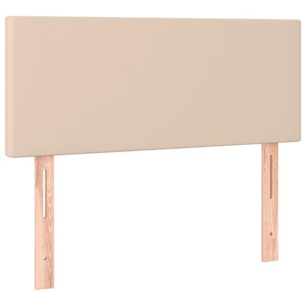 Boxspringbett Matratze Cappuccino-Braun 100x200cm Kunstleder