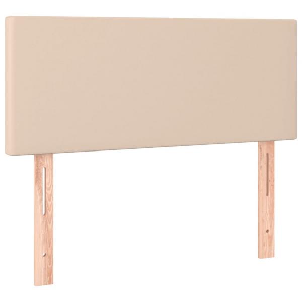 Boxspringbett Matratze Cappuccino-Braun 100x200cm Kunstleder