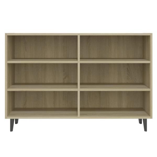 Sideboard Sonoma-Eiche 103,5x35x70 cm Holzwerkstoff