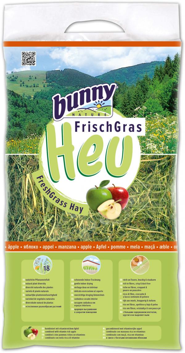 ARDEBO.de Bunny FrischGras Heu Apfel 500 g