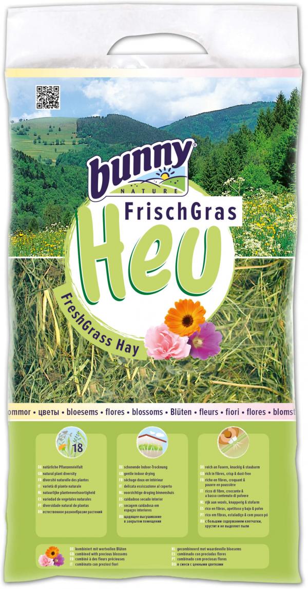 ARDEBO.de Bunny FrischGras Heu Blüten 500 g