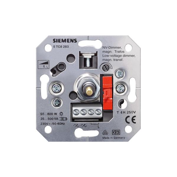 ARDEBO.de Siemens NV-Dimmer für Magnet Trafos R L m.Druck-aus/Wechselschalter, UP (5TC8283)