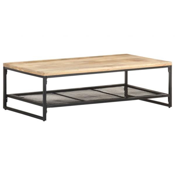 ARDEBO.de - Couchtisch 110x60x35 cm Mango Massivholz