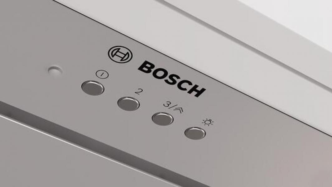 Bosch DLN87AC50 Lüfterbaustein, 86 cm breit, LED-Beleuchtung, Metallfettfilter, Edelstahl