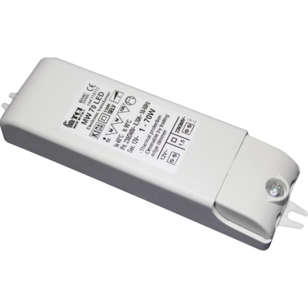 TCI LED-NV-Treiber 5-70W Hal, 12VAC Miniwolf 2,5-50 LED