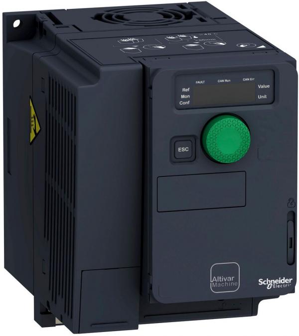 ARDEBO.de Schneider Electric ATV320 Frequenzumrichter, Kompakt, 1-phasig, 200-240V, 1,1kW (ATV320U11M2C)