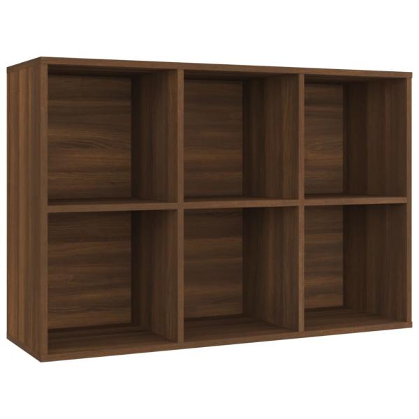 Bücherregal/Sideboard Braun Eichen-Optik 66x30x98 cm