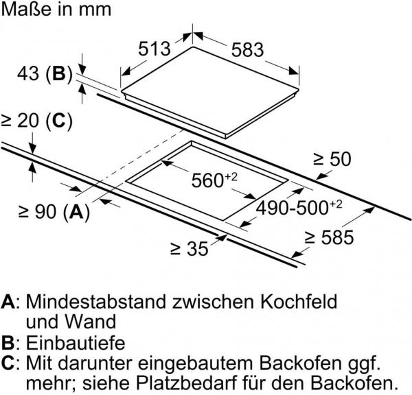 Siemens EEK: A+ Einbau-Herd-Set EQ521KA11 (HE517GBS3 + EA64RGNA1E), 60cm breit, 71L, 3D Heißluft, mit Rahmen aufliegend, schwarz/Edelstahl