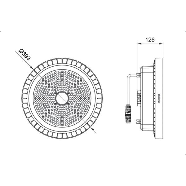 Philips BY122P G5 LED250S/840 PSD WB (95587500)