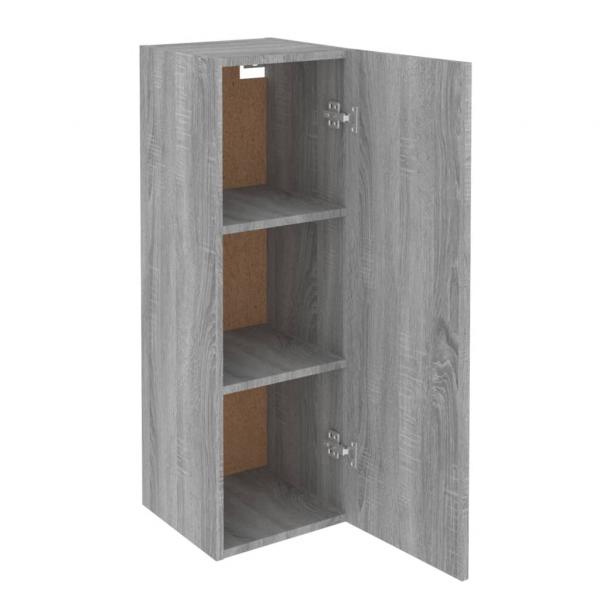 8-tlg. TV-Schrank-Set Grau Sonoma Holzwerkstoff