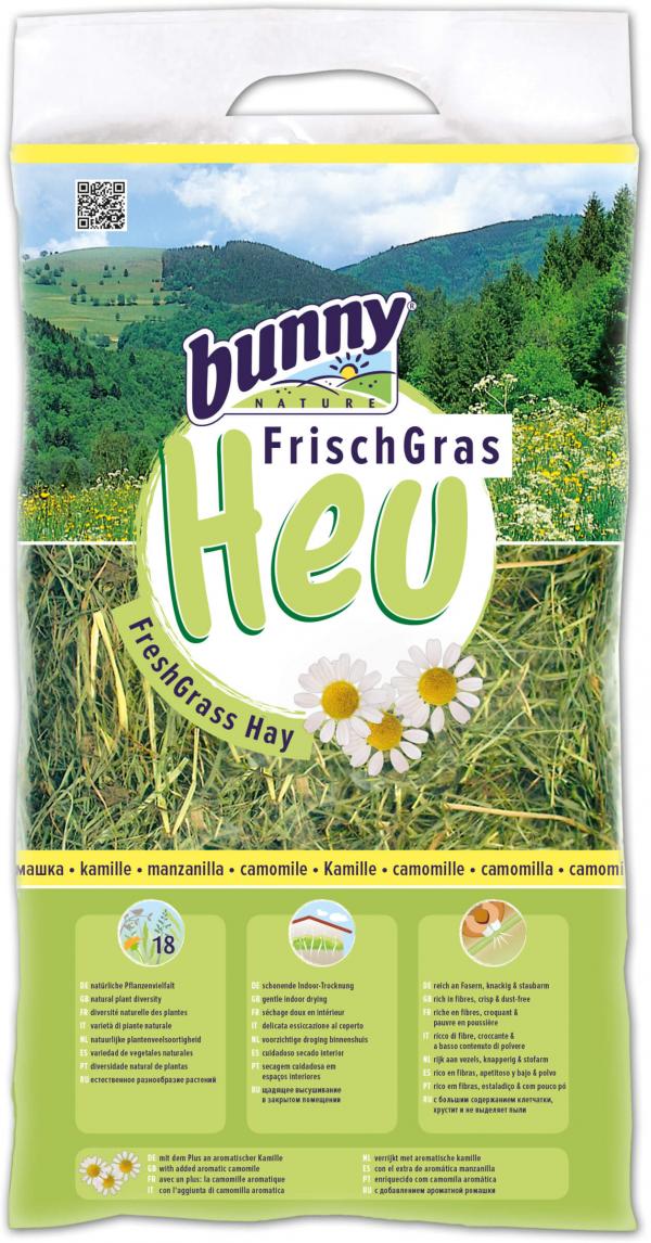 ARDEBO.de Bunny FrischGras Heu Kamille 500 g