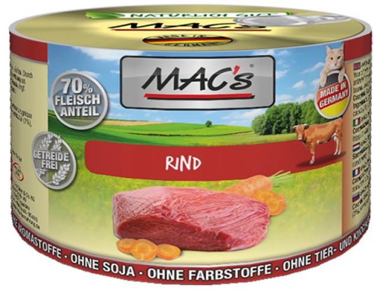 ARDEBO.de MACs Cat Rind 200g