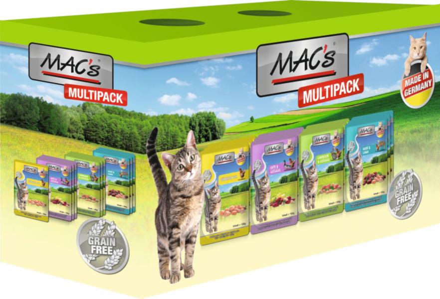 ARDEBO.de MACs Cat Pouch Multipack Klassik 12x100g