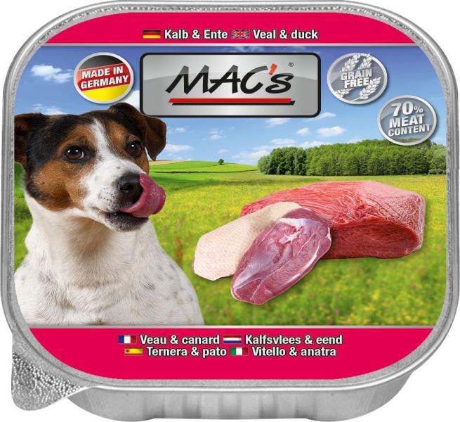 ARDEBO.de MACs Dog Rind & Kürbis 200g