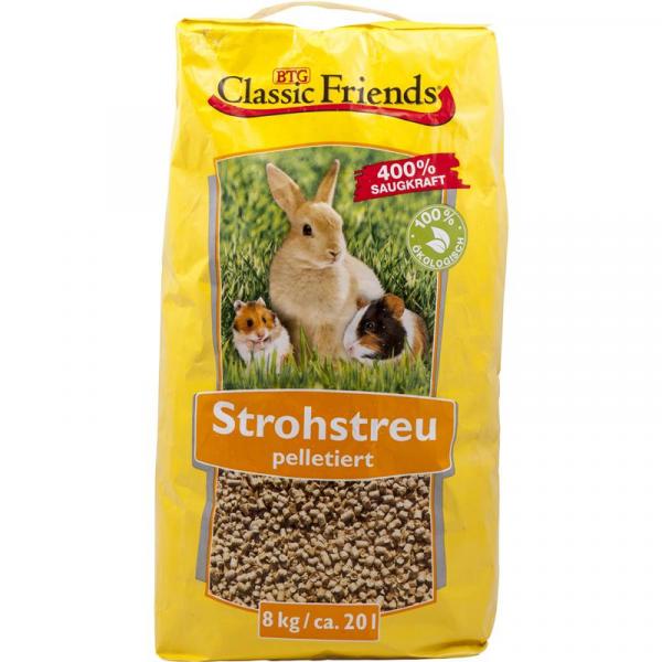 ARDEBO.de Classic Friends Strohstreu 20ltr