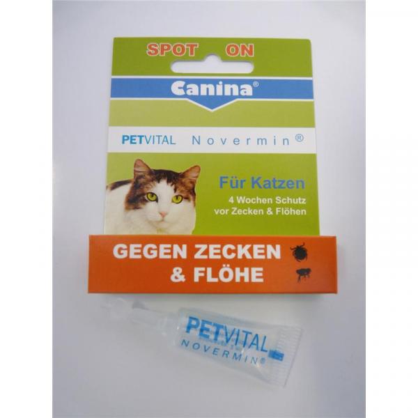 ARDEBO.de Canina Petvital Novermin für Katzen 2ml