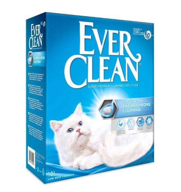 ARDEBO.de Ever Clean Extra Strong Clumping Unscented 10 Liter