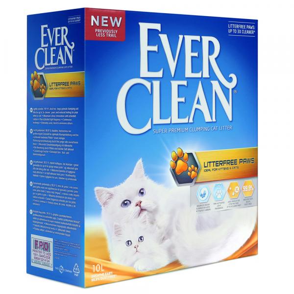 ARDEBO.de Ever Clean Litter Free Paws 10L