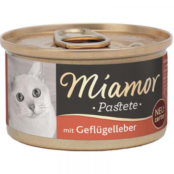 ARDEBO.de Miamor Dose Pastete Geflügelleber 85 g