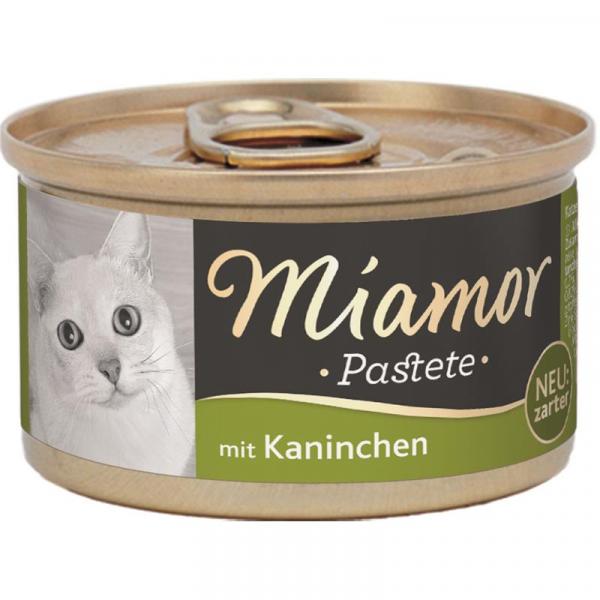 ARDEBO.de Miamor Dose Pastete Kaninchen 85 g