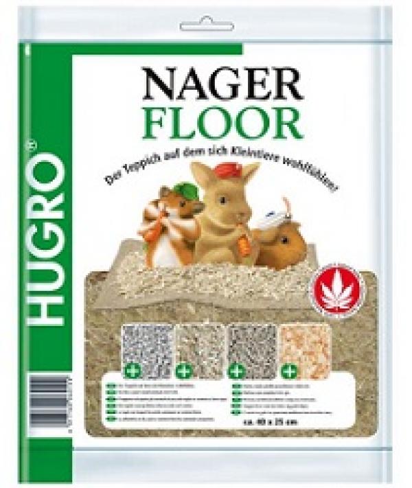 ARDEBO.de Hugro Nagerfloor Hanfmatte Standard 40x25cm