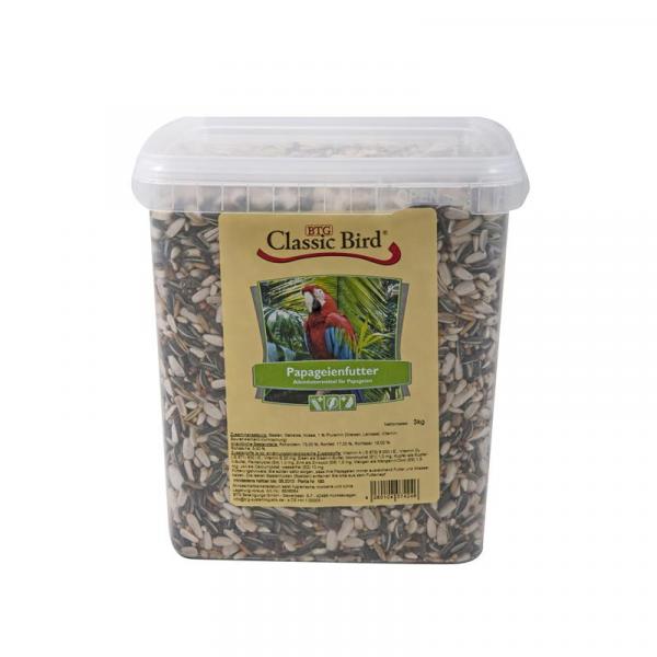 ARDEBO.de Classic Bird Papageienfutter 3kg Eimer