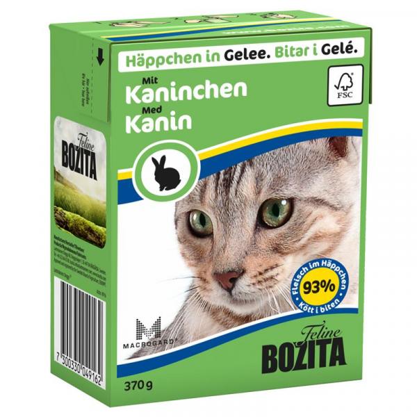 ARDEBO.de Bozita Häppchen in Gelee mit Kaninchen 370 g