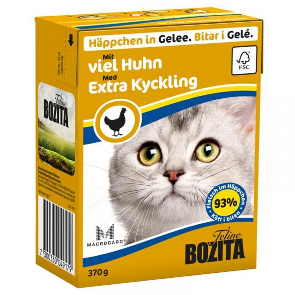 ARDEBO.de Bozita Häppchen in Gelee mit viel Huhn 370 g