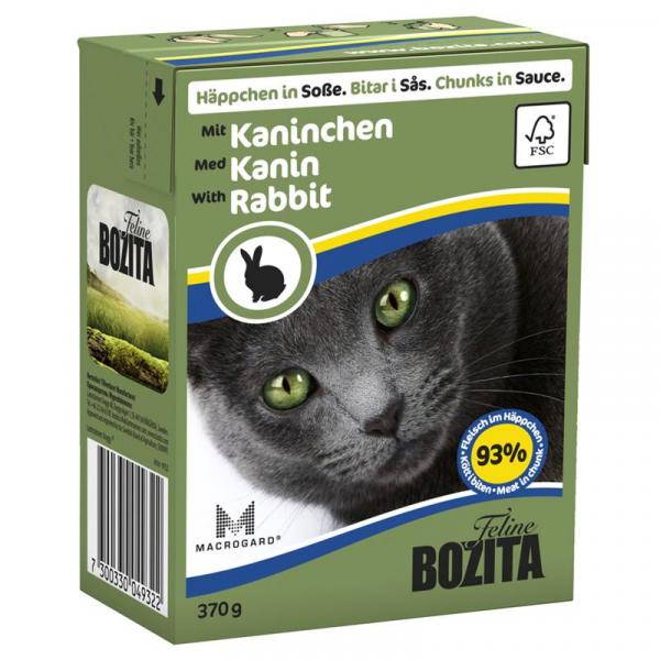 ARDEBO.de Bozita Häppchen in Sauce mit Kaninchen 370 g