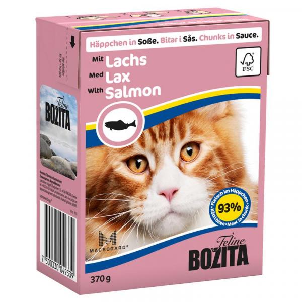 ARDEBO.de Bozita Häppchen in Sauce mit Lachs 370 g