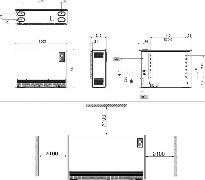 STIEBEL ELTRON ETW 300 Plus Wärmespeicher, 3.00kW/400V, alpinweiß (236615)