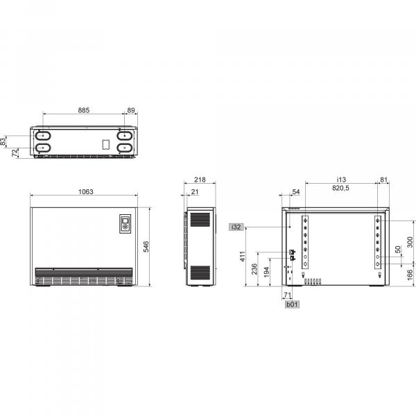 STIEBEL ELTRON ETW 300 Plus Wärmespeicher, 3.00kW/400V, alpinweiß (236615)