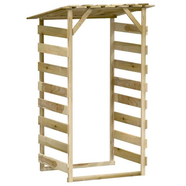 Pergola mit Dach 100x90x200 cm Imprägniertes Kiefernholz