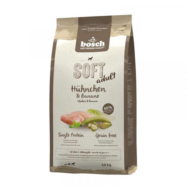 ARDEBO.de Bosch Soft Hühnchen & Banane 1 kg