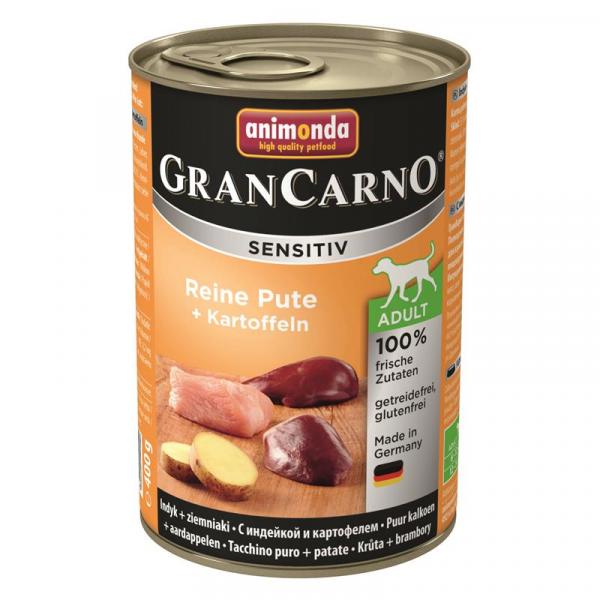 ARDEBO.de Animonda GranCarno Adult Sensitive Pute & Kartoffel pur 400g