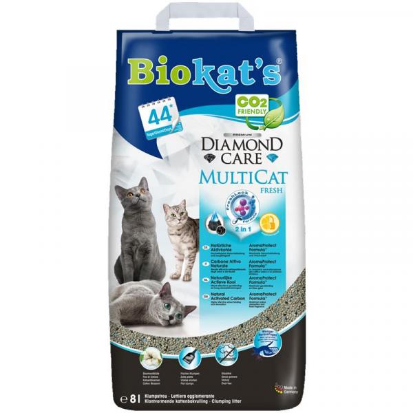 ARDEBO.de Biokats Diamond Care MultiCat Fresh 8 Liter