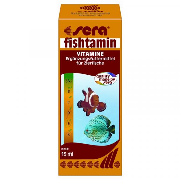 ARDEBO.de sera Fishtamin 15 ml